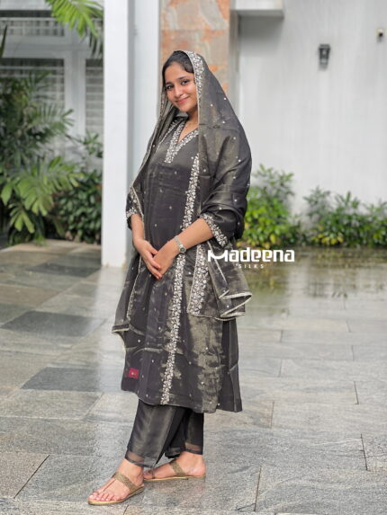 PREMIUM PARTY WEAR ANARKALI SUIT WITH HEAVY WORK