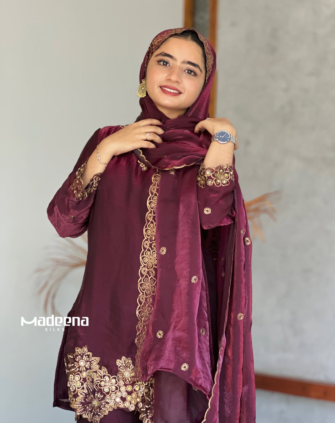 PREMIUM PARTY WEAR PALAZZO SUITAVAILABLE ONLINE- 9719711975#new #partywearsuits #palazzo #madeen (3)